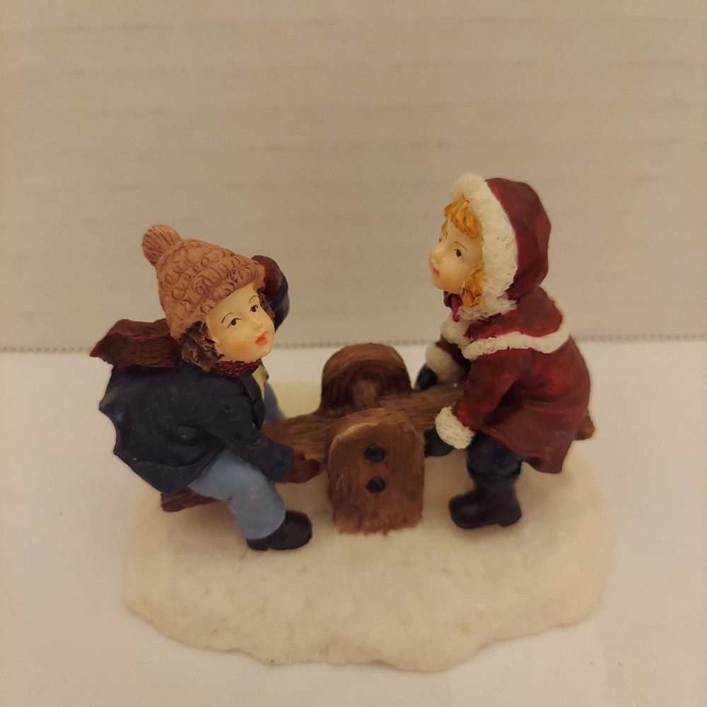 Village Square Mervyn's 1997 Kids On Tetter Totter